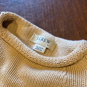 J. Crew Knit Cotton Faux Turtleneck Sweater
